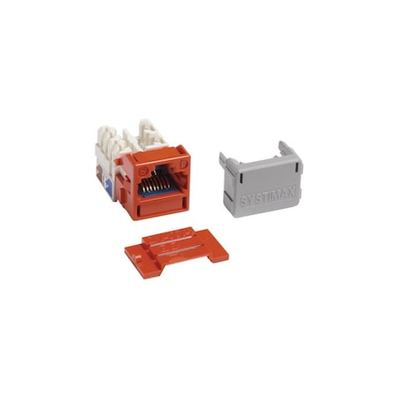 Commscope 1-PORT MOD JACK 110 8W8P UTP, T568A/B CAT6A IP10 X10D 360 MGS600-112